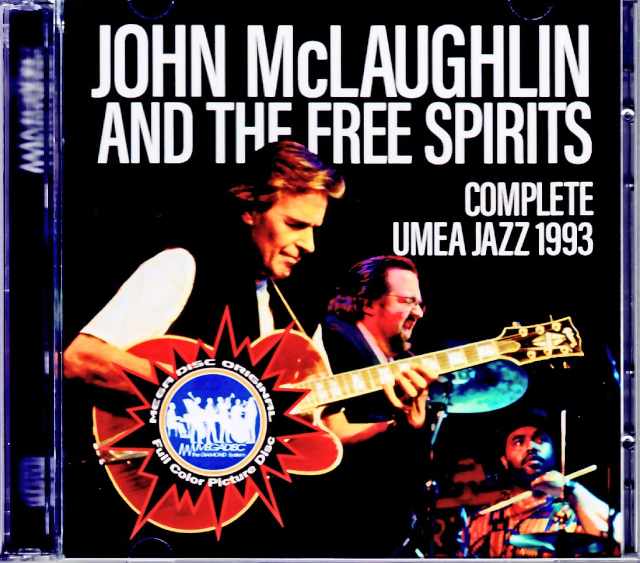 John McLaughlin and the Free Spirits ジョン・マクラフリン/Sweden 1993 Complete