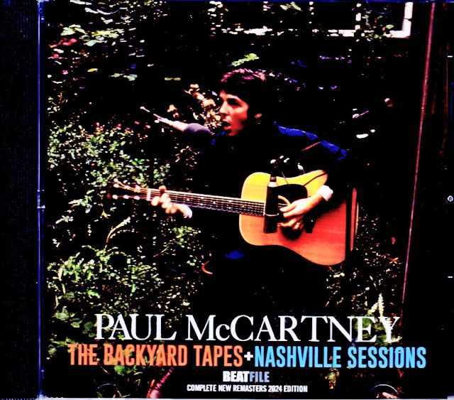 Paul McCartney ポール・マッカートニー/Backyard Tapes and Nashville Sessions TN,USA 1974