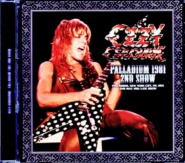 Ozzy Osbourne Randy Rhodes オジー・オズボーン ランディ・ローズ/NY,USA 1981 Late Show Complete Upgrade
