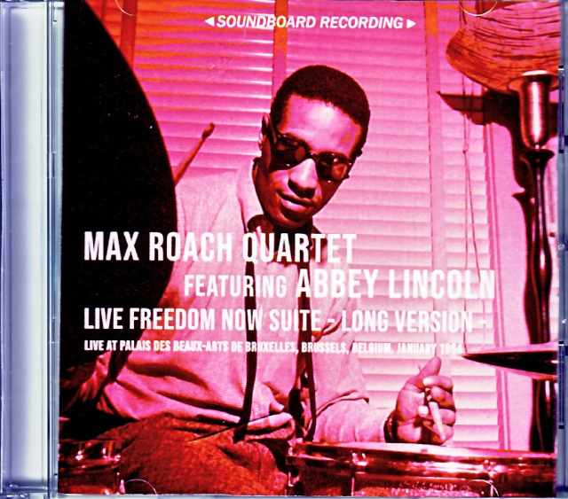 Max Roach Quartet マックス・ローチ/Belgium 1964 & more