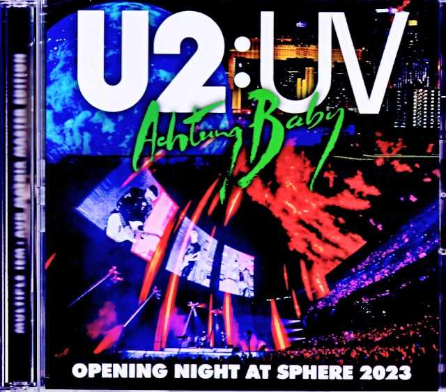 U2 ユーツー/NV,USA 9.29.2023 Complete IEM Matrix Edition & more