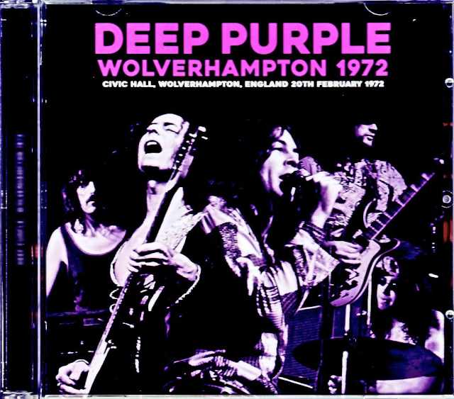 Deep Purple ディープ・パープル/England,UK 1972 Upgrade