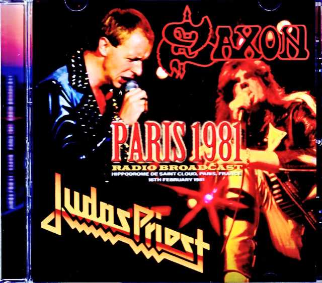 Judas Priest Saxon ジューダス・プリースト サクソン/France 1981 Broadcast Edition