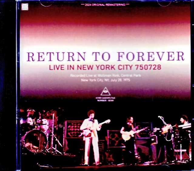 Return to Forever リターン・トゥ・フォーレヴァー/NY,USA 1975