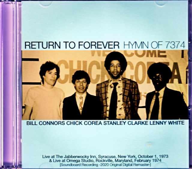 Return to Forever リターン・トゥ・フォーレヴァー/NY,USA 1973 & more