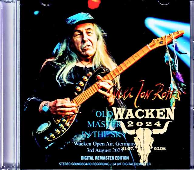 Uli Jon Roth ウリ・ジョン・ロート/Germany 2024 S & V Complete