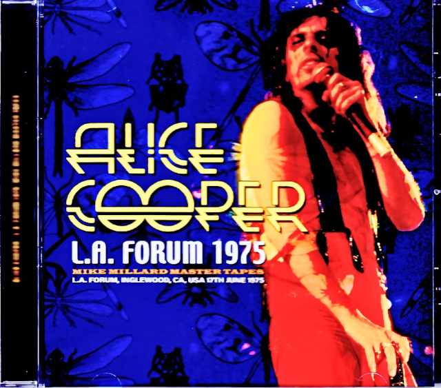 Alice Cooper アリス・クーパー/CA,USA 1975 Complete Mike Millard Master Tapes
