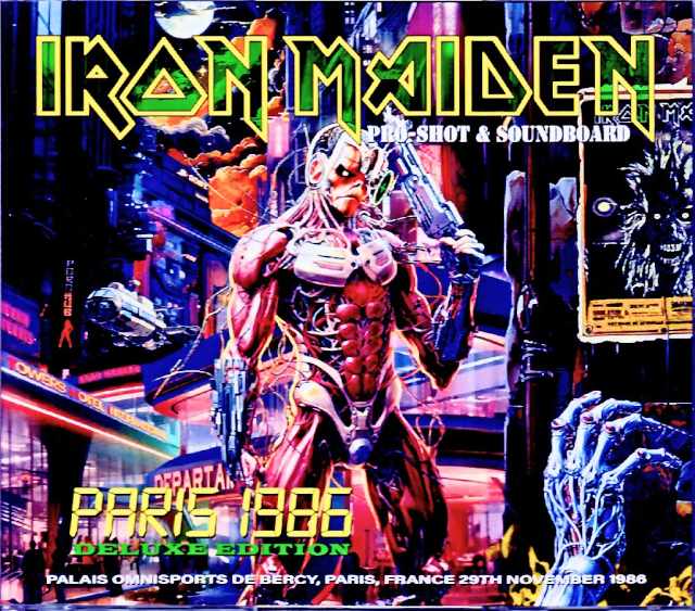 Iron Maiden アイアン・メイデン/France 1986 S & V Complete