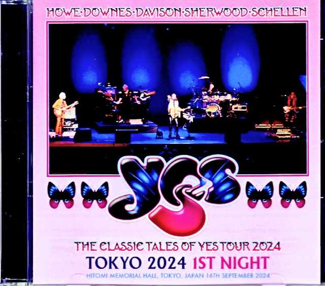 Yes イエス/Tokyo,Japan 9.16.2024 Complete