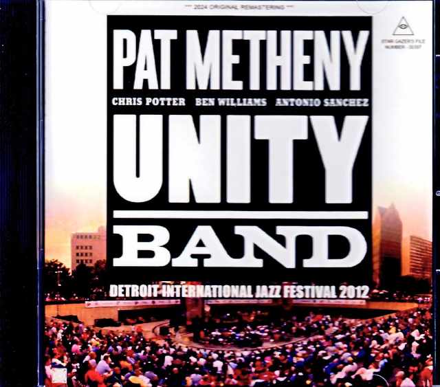 Pat Metheny Unity Band Chris Potter パット・メセニー クリス・ポッター/MI,USA 2012