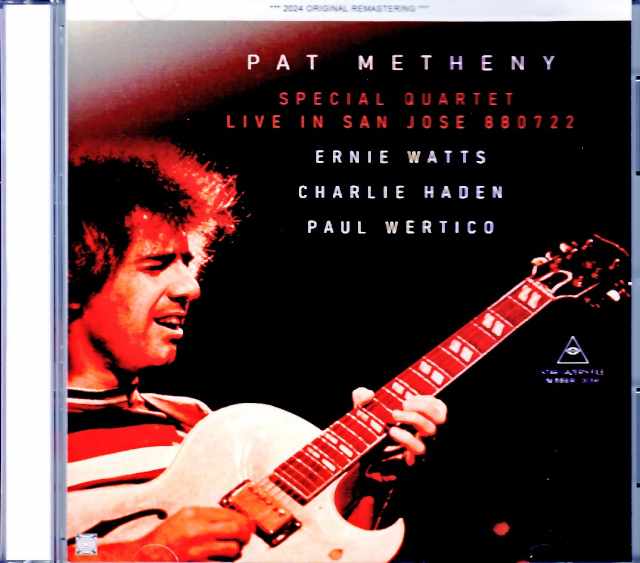 Pat Metheny Special Quartet パット・メセニー/CA,USA 1988 First Show