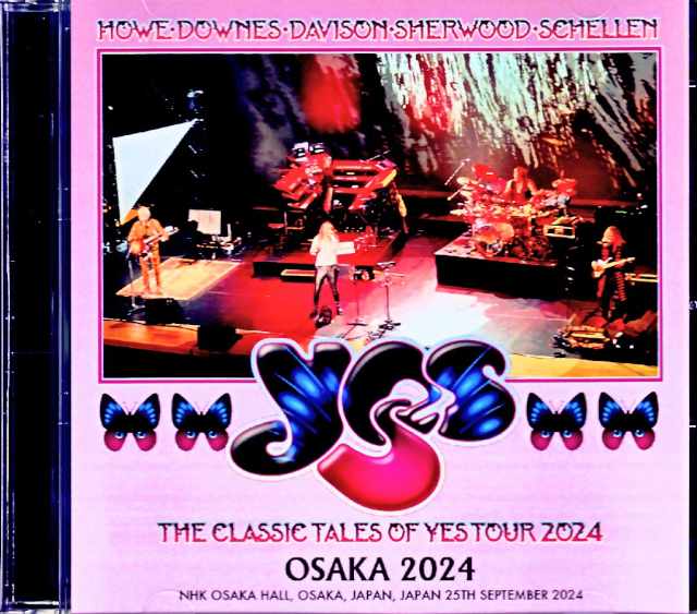 Yes イエス/Osaka,Japan 2024 Complete