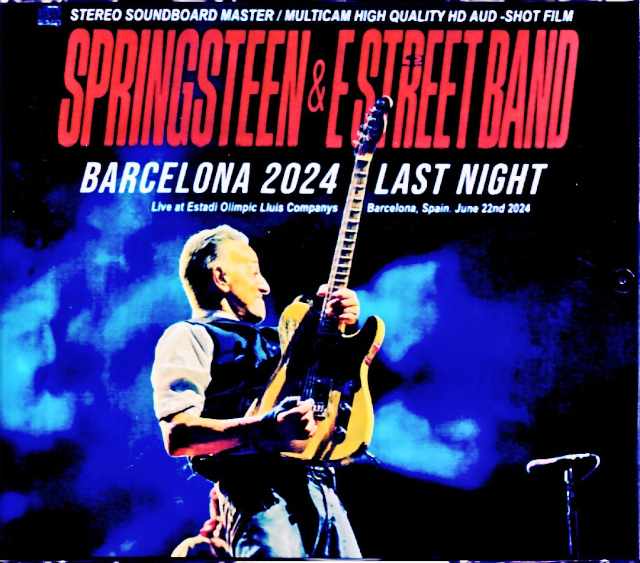 Bruce Springsteen ブルース・スプリングスティーン/Spain 2024 Complete