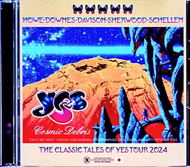 Yes イエス/Tokyo,Japan 9.19.2024 Complete IEM Matrix Edition & more