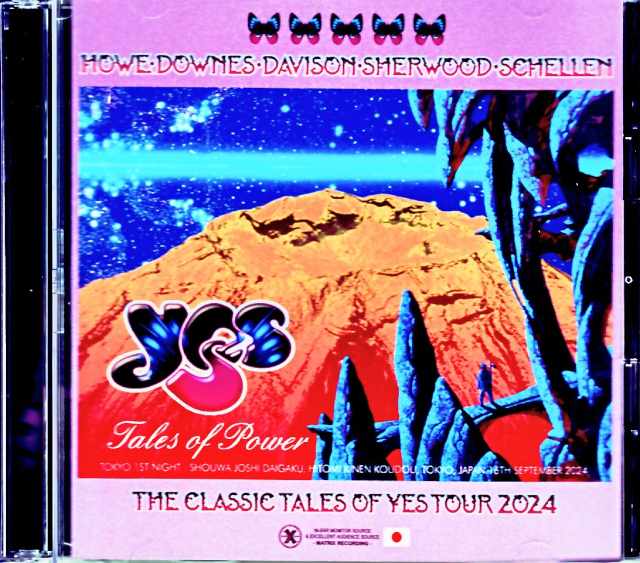 Yes イエス/Tokyo,Japan 9.16.2024 Complete IEM Matrix Edition & more