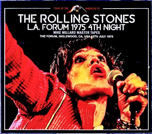 Rolling Stones ローリング・ストーンズ/CA,USA 7.12.1975 Mike Millard Master Tapes Upgrade
