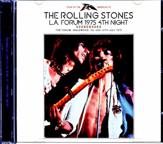 Rolling Stones ローリング・ストーンズ/CA,USA 7.12.1975 Soundboard Edition