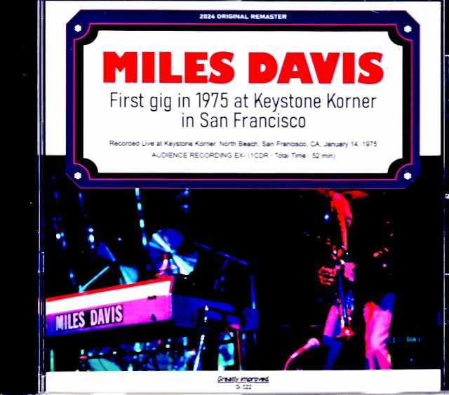 Miles Davis Sonny Fortune マイルス・デイヴィス/CA,USA 1975