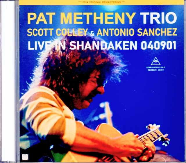 Pat Metheny Trio Scott Colley,Antonio Sanchez パット・メセニー/NY,USA 2004