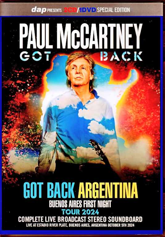 Paul McCartney ポール・マッカートニー/Argentina 2024 Complete Stereo Soundboard Live Broadcast