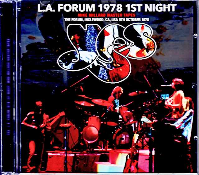 Yes イエス/CA,USA 10.5.1978 Complete Mike Millard Master Tapes
