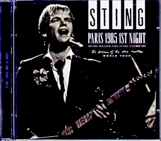 Sting スティング/France 5.22.1985 Complete