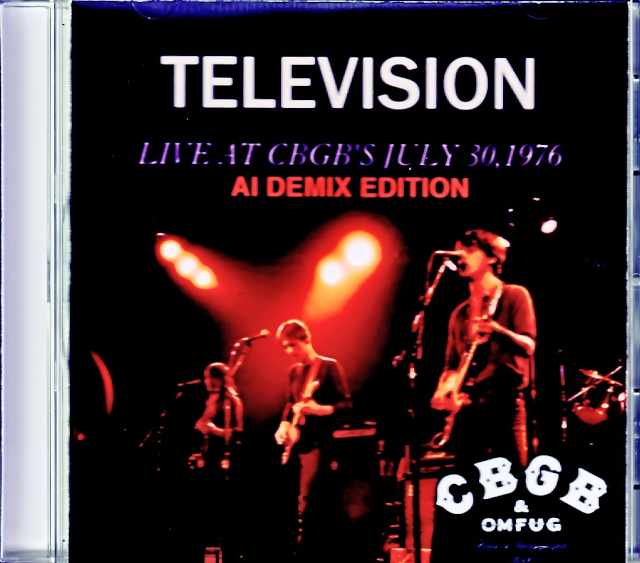 Television テレヴィジョン/NY,USA 1976 AI Demix Edition