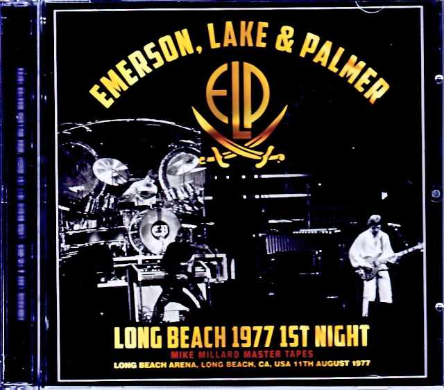 Emerson,Lake and Palmer エマーソン・レイク・アンド・パーマー/CA,USA 8.11.1977 Mike Millard Master Tapes