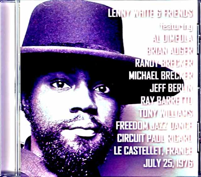 Lenny White Al di Meola,Brian Auger,Brecker Brothers,Tony Williams レニー・ホワイト/France 1976