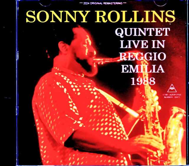 Sonny Rollins ソニー・ロリンズ/Italy 1988