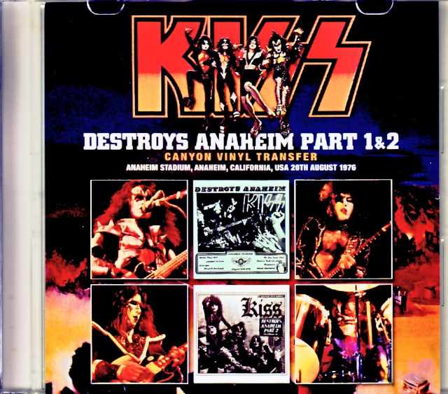 Kiss キッス/CA,USA 1976 Original Canyon Records LP Edition