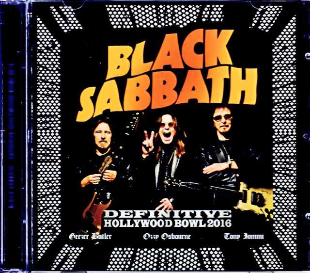 Black Sabbath ブラック・サバス/CA,USA 2016 Complete Soundboard Edition