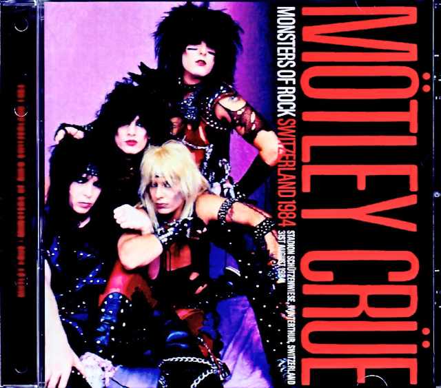 Motley Crue モトリー・クルー/Switzerland 1984