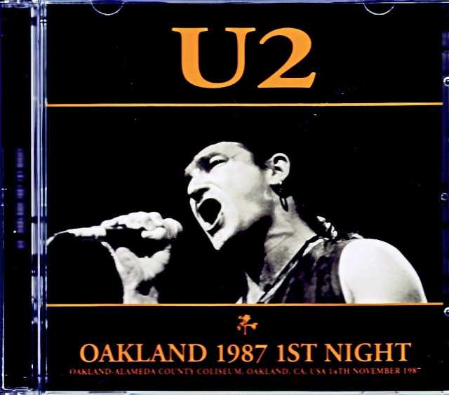 U2 ユーツー/CA,USA 11.14.1987 Complete