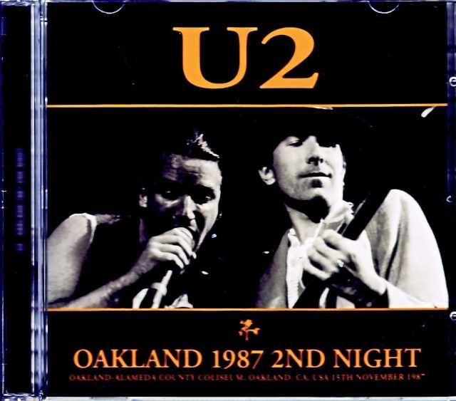 U2 ユーツー/CA,USA 11.15.1987 Complete