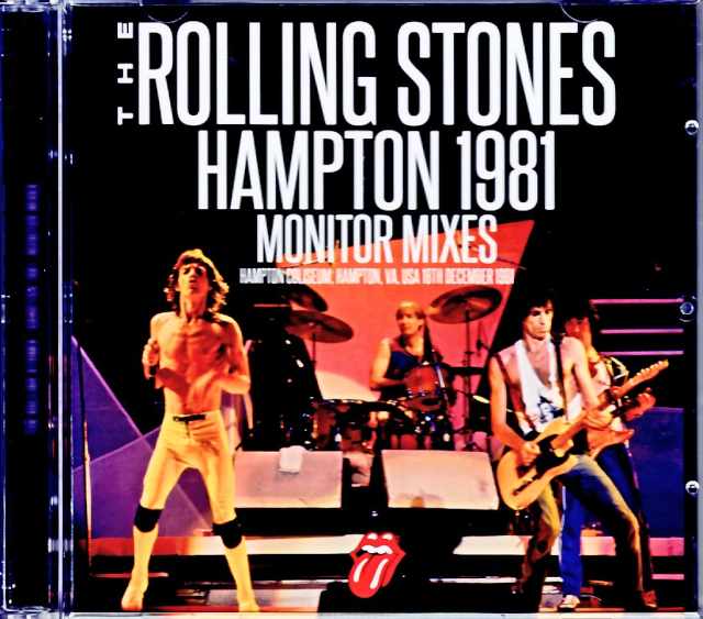 Rolling Stones ローリング・ストーンズ/VA,USA 1981 Monitor Mixes