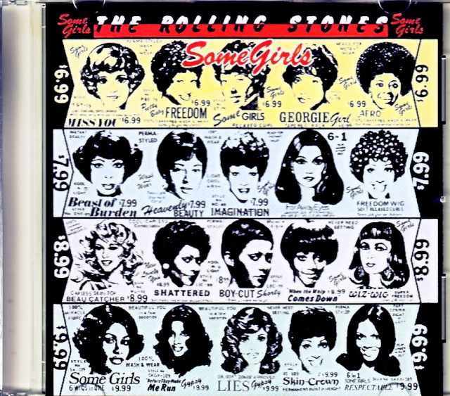 Rolling Stones ローリング・ストーンズ/女たち Some Girls Original UK・Europe CD Edition