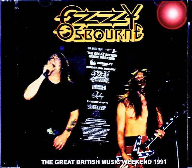 Ozzy Osbourne オジー・オズボーン/London,UK 1991 Complete & more