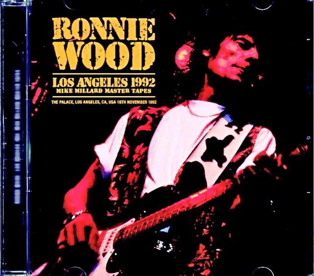 Ronnie Wood ロン・ウッド/CA,USA 1992 Mike Millard Master Tapes