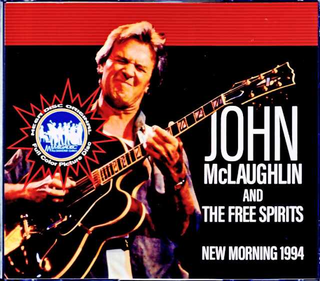 John McLaughlin and the Three Spirits ジョン・マクラフリン/France 1994 3Days