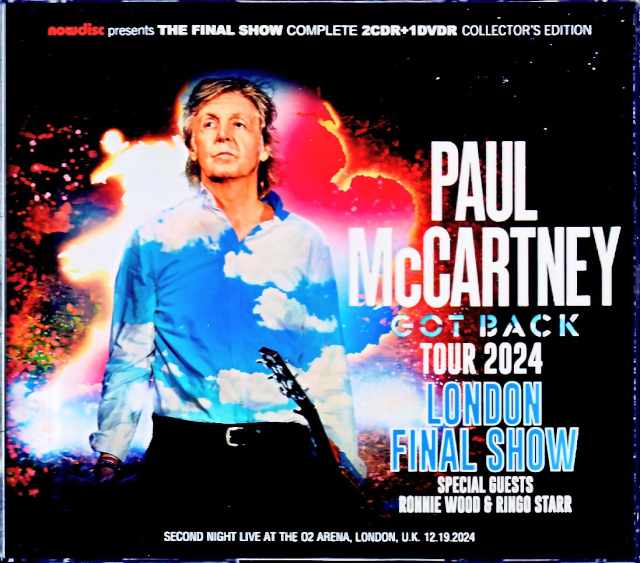 Paul McCartney ポール・マッカートニー/London,UK 12.19.2024 S & V Complete