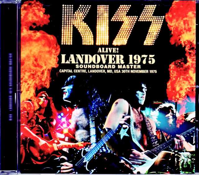 Kiss キッス/MD,USA 11.30.1975 Complete Soundboard Edition