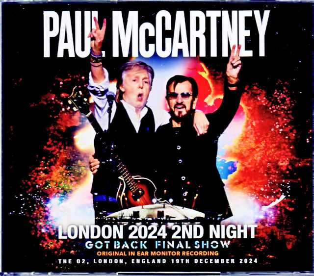 Paul McCartney Ringo Starr ポール・マッカートニー リンゴ・スター/London,UK 12.19.2024 Complete IEM Recording Edition