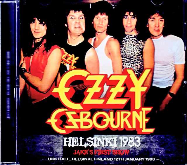 Ozzy Osbourne オジー・オズボーン/Finland 01.12.1983