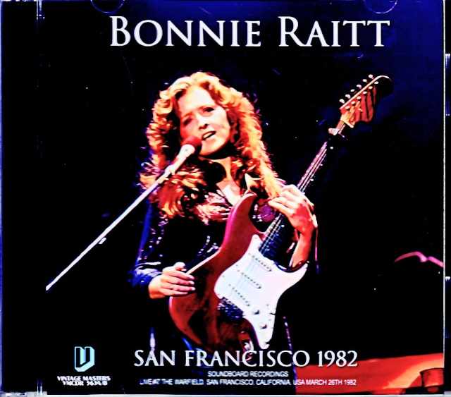 Bonnie Raitt ボニー・レイット/CA,USA 1982 Complete