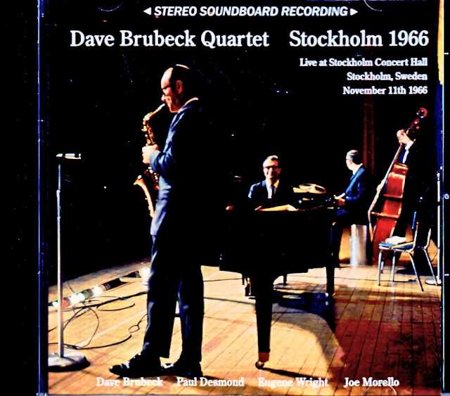 Dave Brubeck Quartet Paul Desmond デイヴ・ブルーベック ポール・デズモント/Sweden 1966