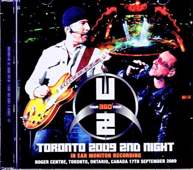 U2 ユーツー/Canada 9.17.2009 Complete IEM Recording Edition