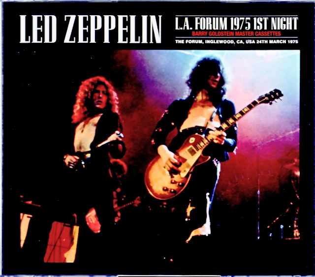 Led Zeppelin レッド・ツェッペリン/CA,USA 3.24.1975 Barry Goldstein Master Cassettes Edition