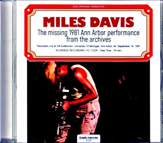 Miles Davis Marcus Miller,Mike Stern,Bill Evans マイルス・デイビス ビル・エヴァンス/MI,USA 1981 Upgrade