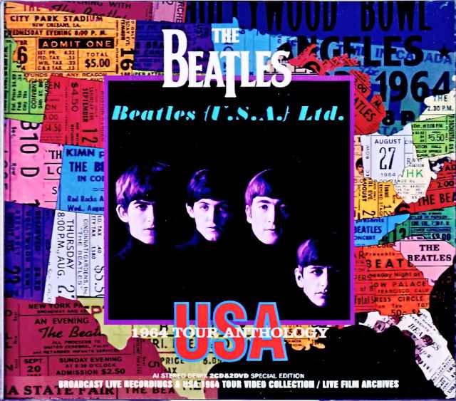 Beatles ビートルズ/1964年・ツアーアンソロジー 1964 Tour Anthology AI Stereo Demix Special Edition